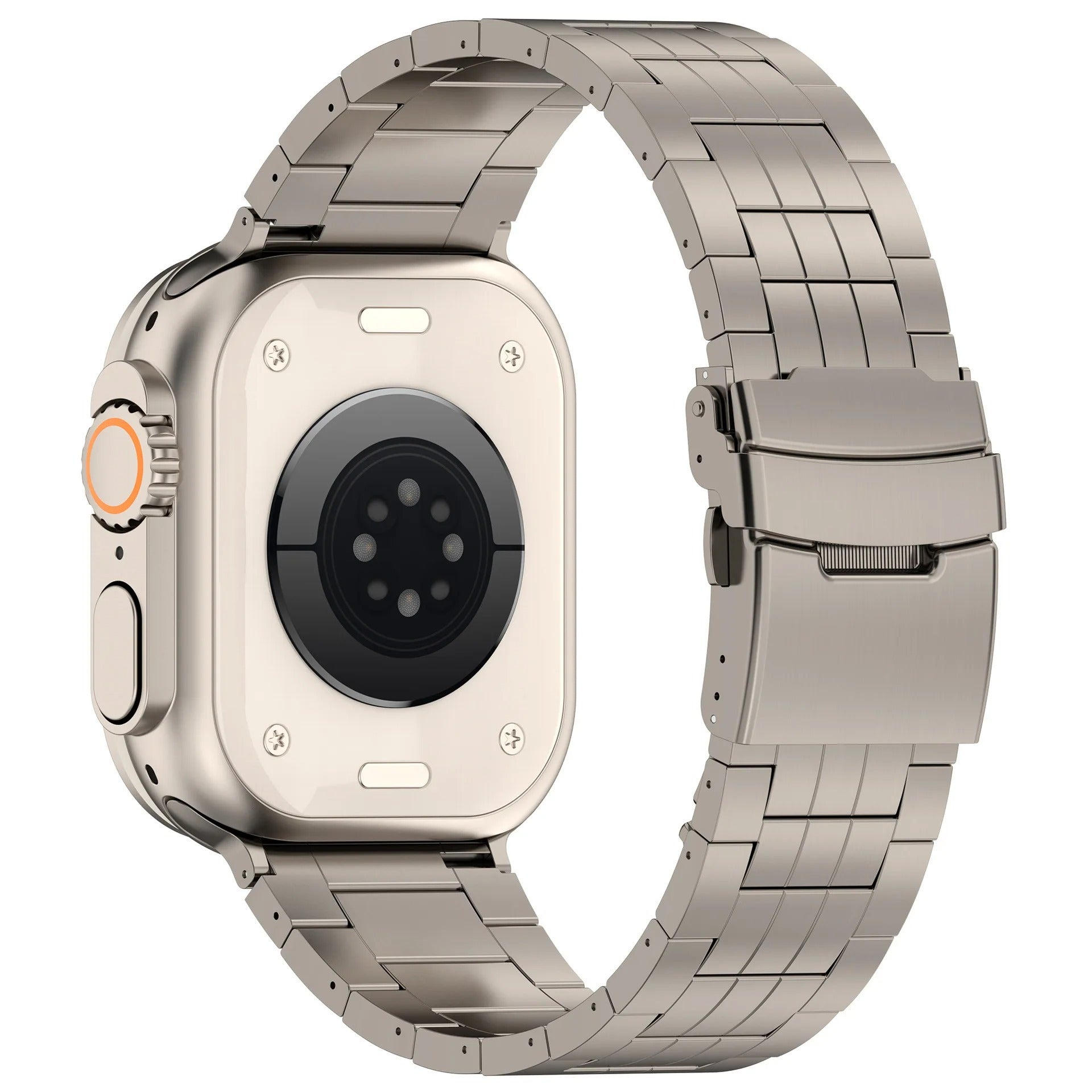 Applicable Safety Catch Five-bead Titanium Strap