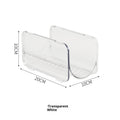 Multi-Tier Transparent Desktop Cup Organizer Creative Stackable Cup Rack