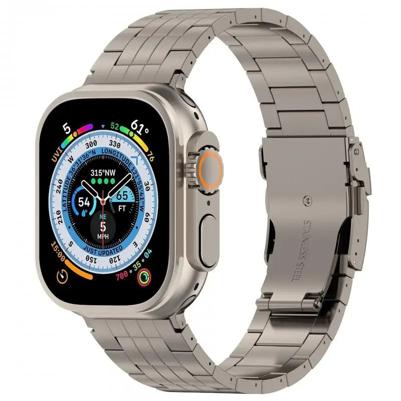 Applicable Safety Catch Five-bead Titanium Strap