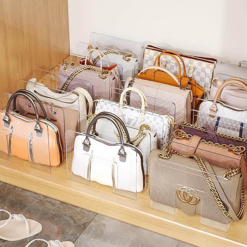 Crossbody Bag Rack Closet Organizer Handbag Storage Shelf