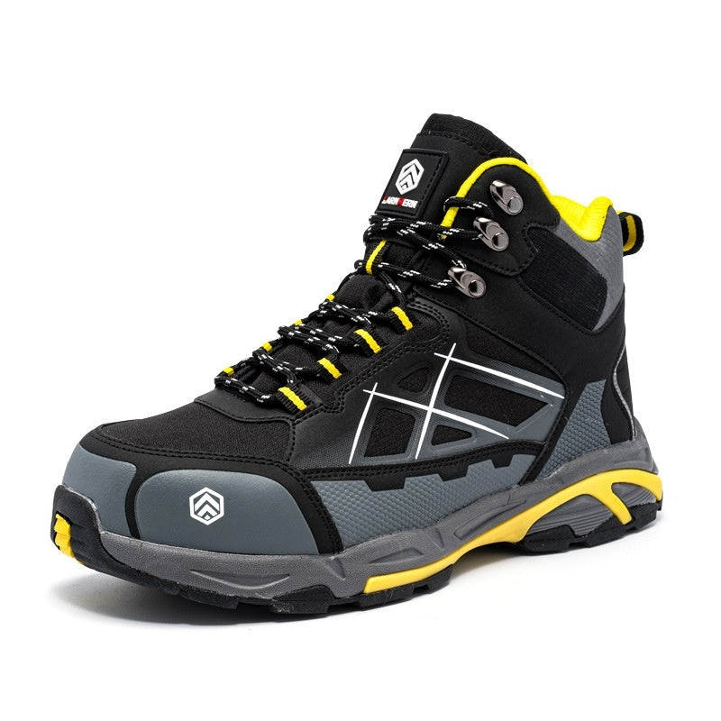 High-end Safety Shoes For Fall And Winter Crush-resistant, Puncture-proof Breathable And Lightweight