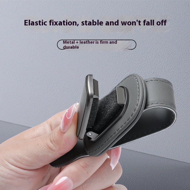 Leather Car Accessories Car Glasses Frame