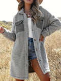 Loosefitting Lambswool Coat For Women
