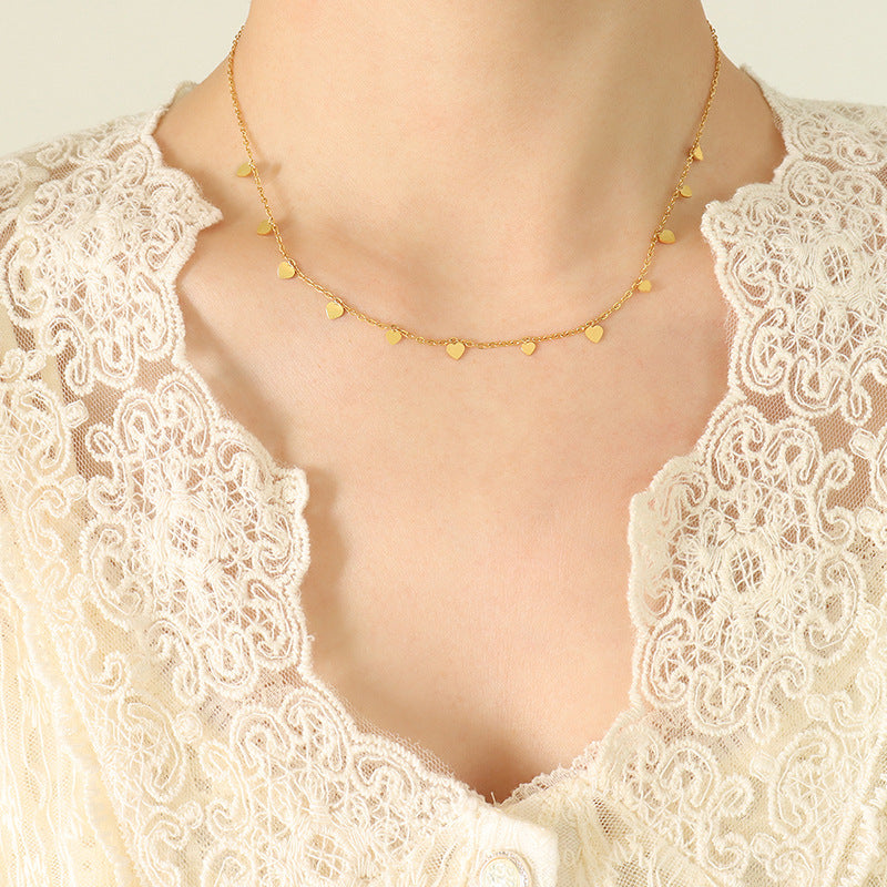 Euro-American Instagram-style Roman Inspired Multi-attachment Versatile Clavicle Chain
