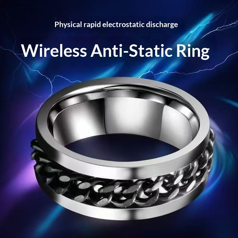 Personalized Men's Solo Influencer Style Chain Ring