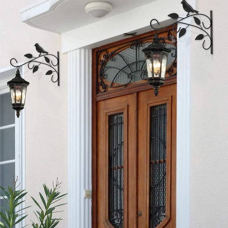 Heavy Duty Hanging Basket Bracket  2 Pack 12 Inch Hanging Basket Brackets Outdoor