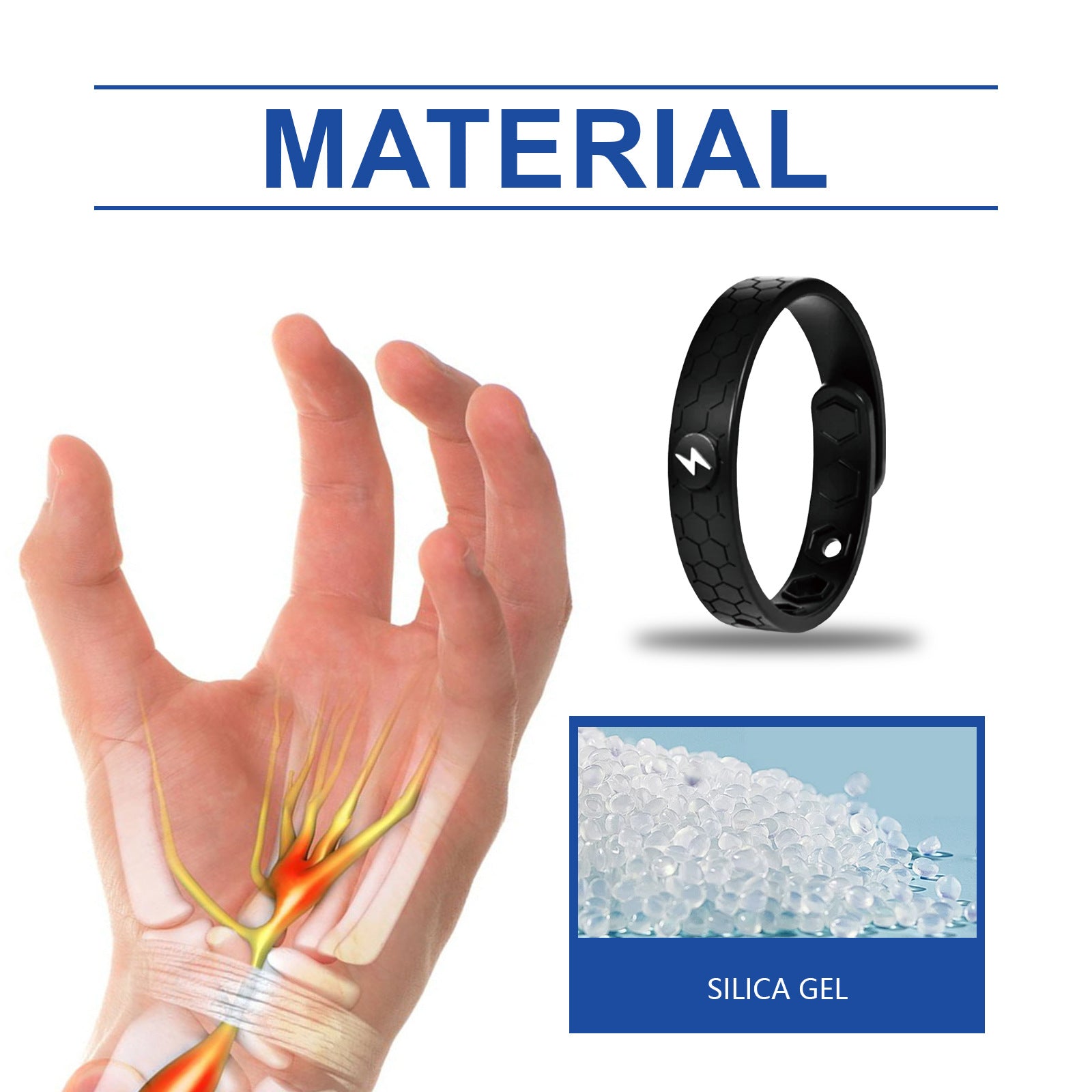 Body Care Bracelet Gently Soothes And Relieves The Body