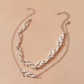 Punk Fire Flame Multi-Layered Chokers Necklaces
