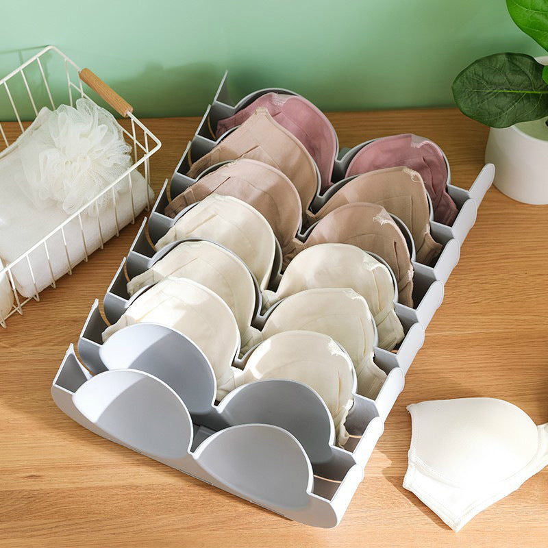 Underwear Storage Box Home Bra Organizer With Compartments