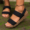 European And American Roman Elastic Waistband Women's