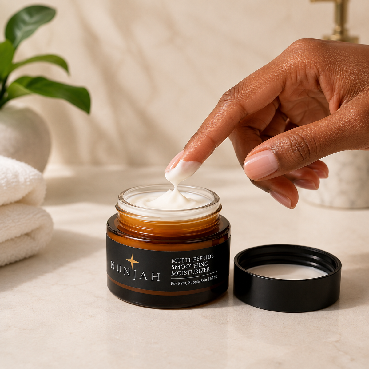 NUNJAH Multi-Peptide Smoothing Moisturizer