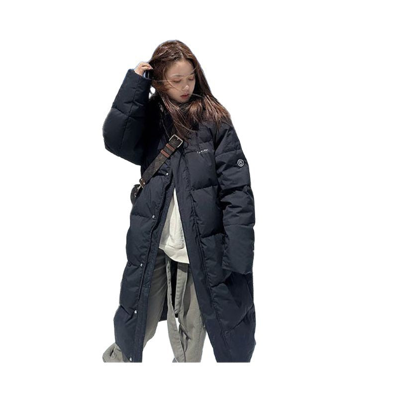 New Extra-thick Premium-feel Cotton Coat Thats Loose-fitting And Super Warm