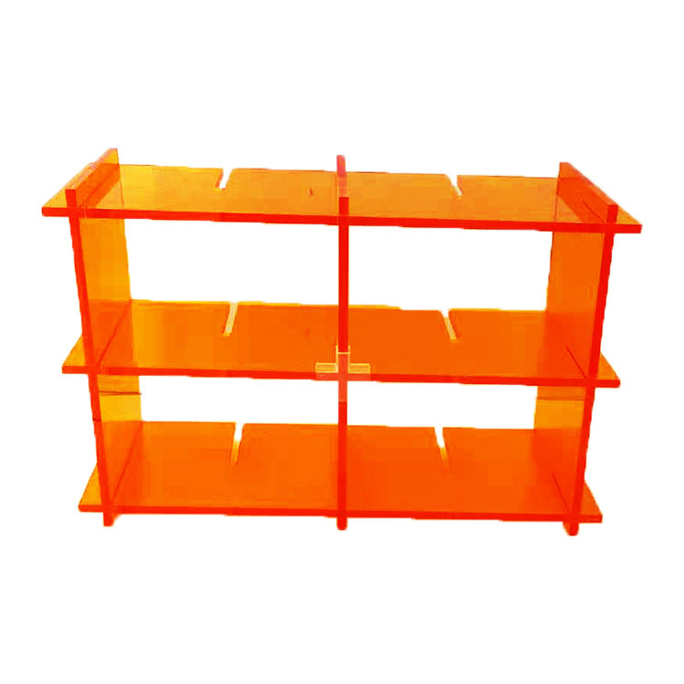Multifunctional Transparent Acrylic Free Combination Desktop Organizer Storage Rack