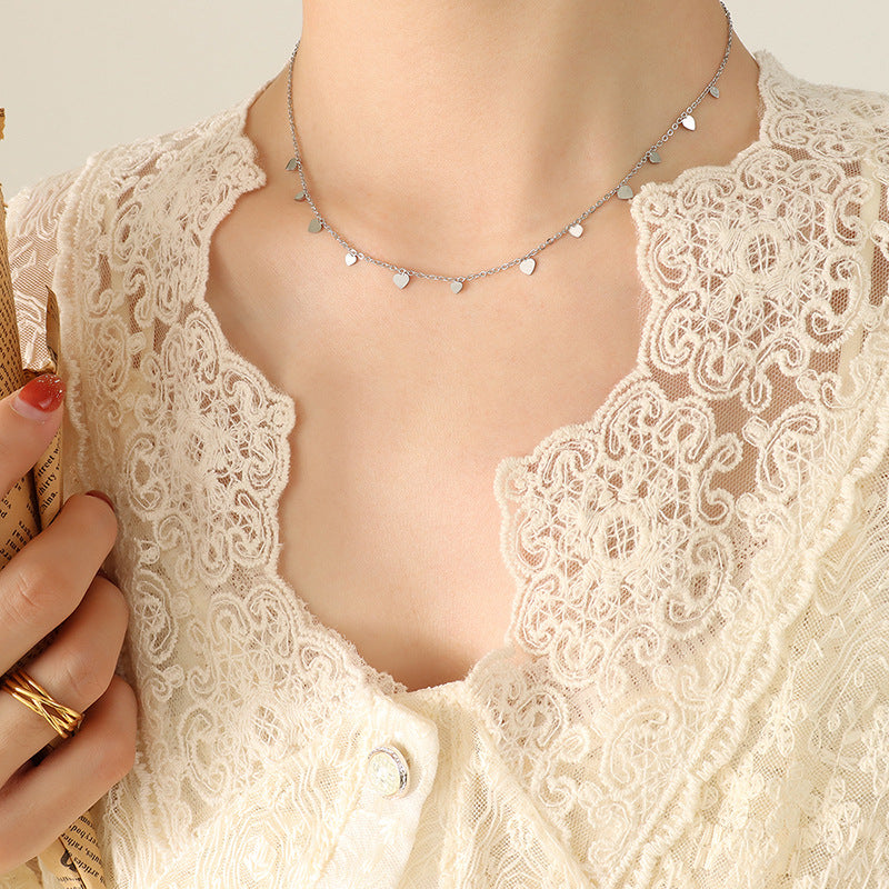 Euro-American Instagram-style Roman Inspired Multi-attachment Versatile Clavicle Chain