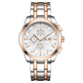 New Luminous Hands Alloy Mens Quartz Watch