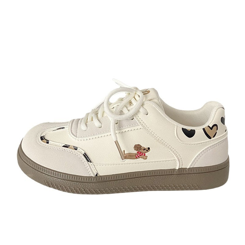 Women's Versatile Casual White Sneakers